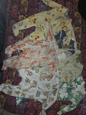 Mixed Burts Bees Baby Footed Pajamas